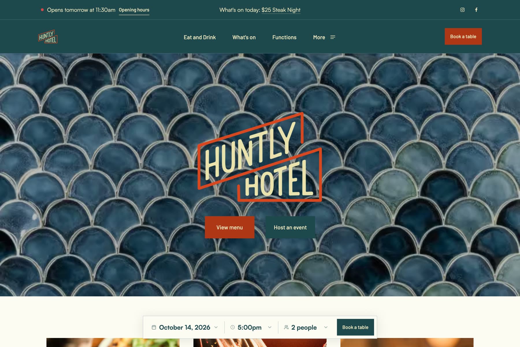 Huntly Hotel
